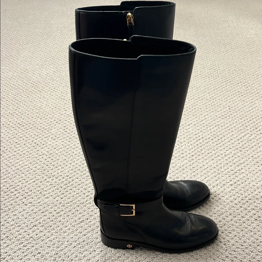 Tory Burch Brooke Knee-High Leather Boots